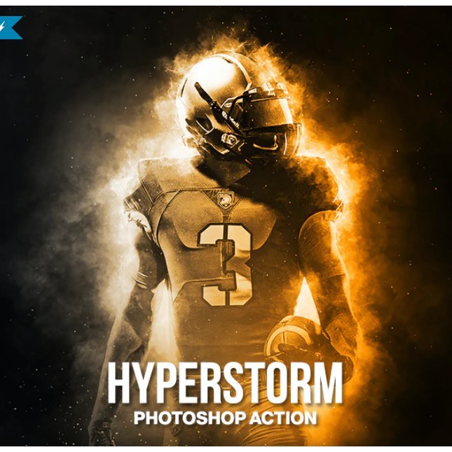 

NS Hyperstorm Photoshop Action