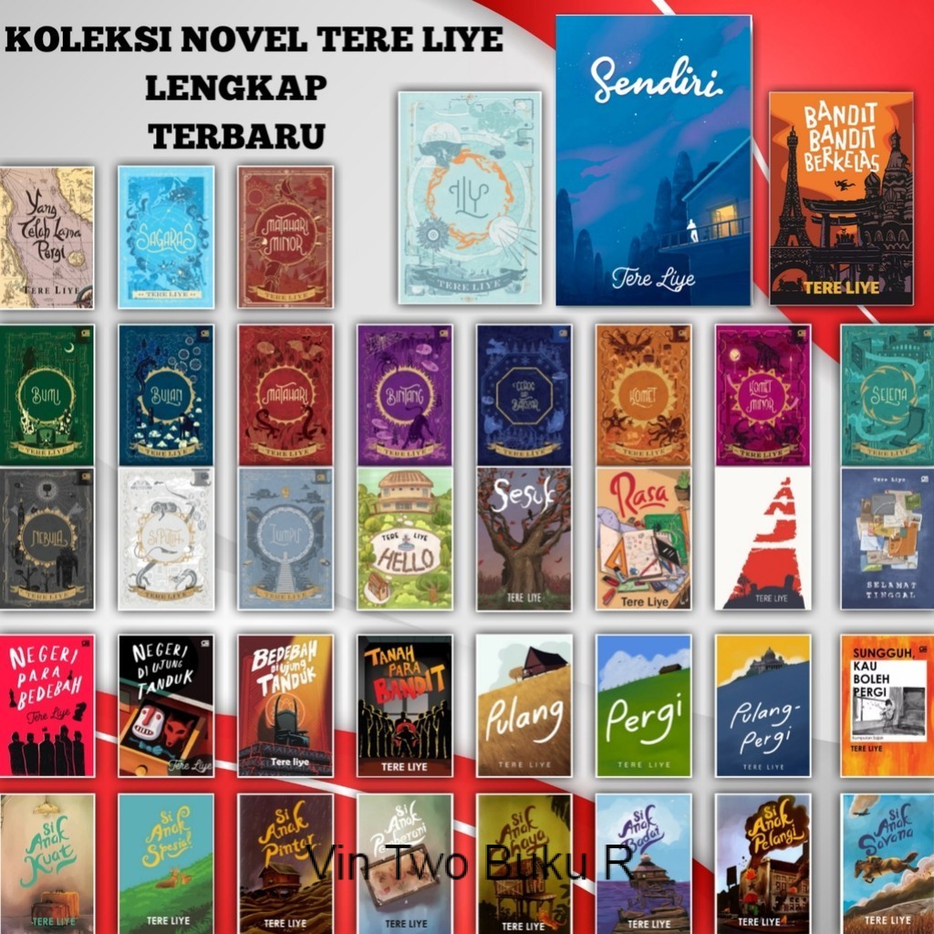 Bebas Pilih Buku Novel Tere Liye Paket Bumi Tanah Para Bandit Bandit Berkelas Hello Bulan Matahari K