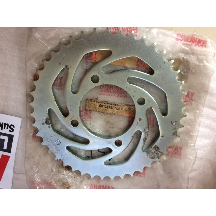GIR BELAKANG YAMAHA YT-115 / YT115 43T ORIGINAL YGP 4ST-F5443-00