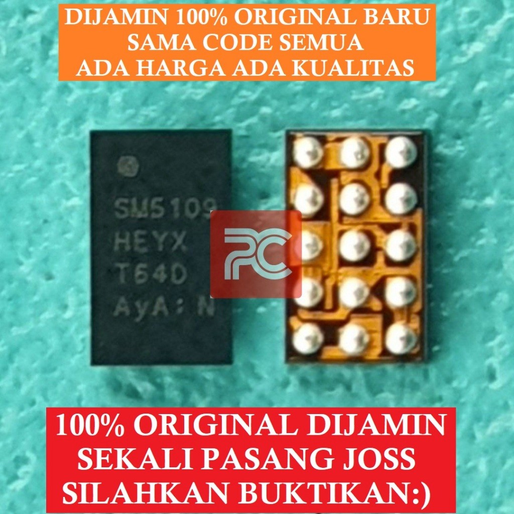 IC DISPLAY SM5109 OPPO A5S/VIVO Y12/Y17/Y81/Y91 ORIGINAL TESTED