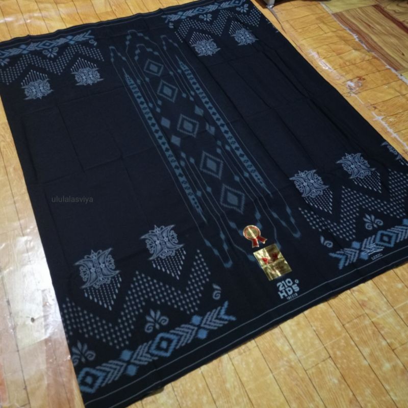Sarung Hds Samarinda Original 100% motif batik & polos warna hitam