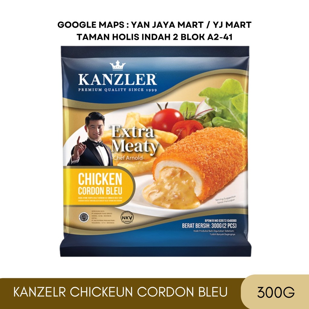 

KANZLER CHICKEN CORDON BLEU 300GR