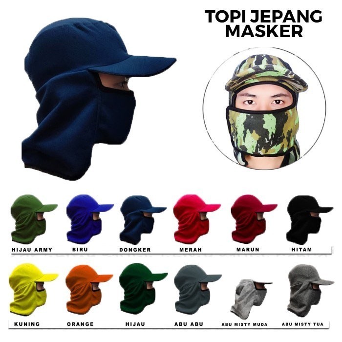 TOPI JEPANG TOPI MASKER MANCING TOPI PROYEK TOPI KEBUN TOPI PETANI TOPI JEPANG
