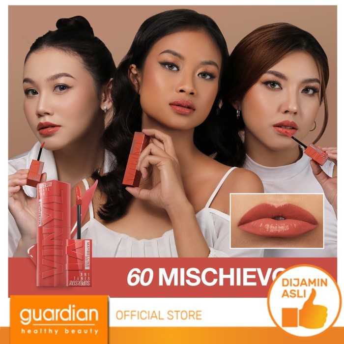 Maybelline Superstay Vinyl Ink 60 Mischievous