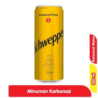 

schwepess tonic water kaleng / can 220ml