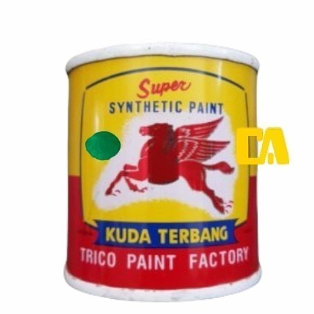 

CAT MINYAK KUDA TERBANG HIJAU MUDA 990 KECIL 0.1LTR