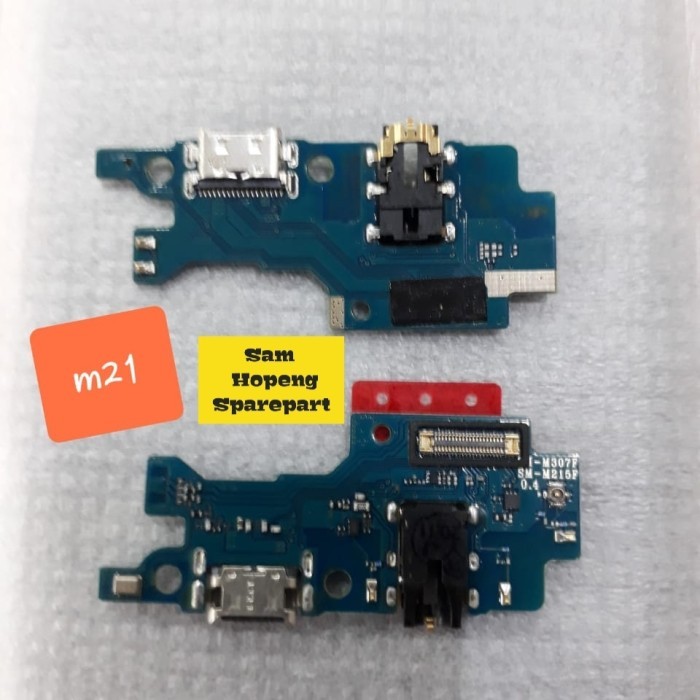 Sparepart And Tool Samsung M21 Flexible Board Konektor Connector Charger PCB Original IC