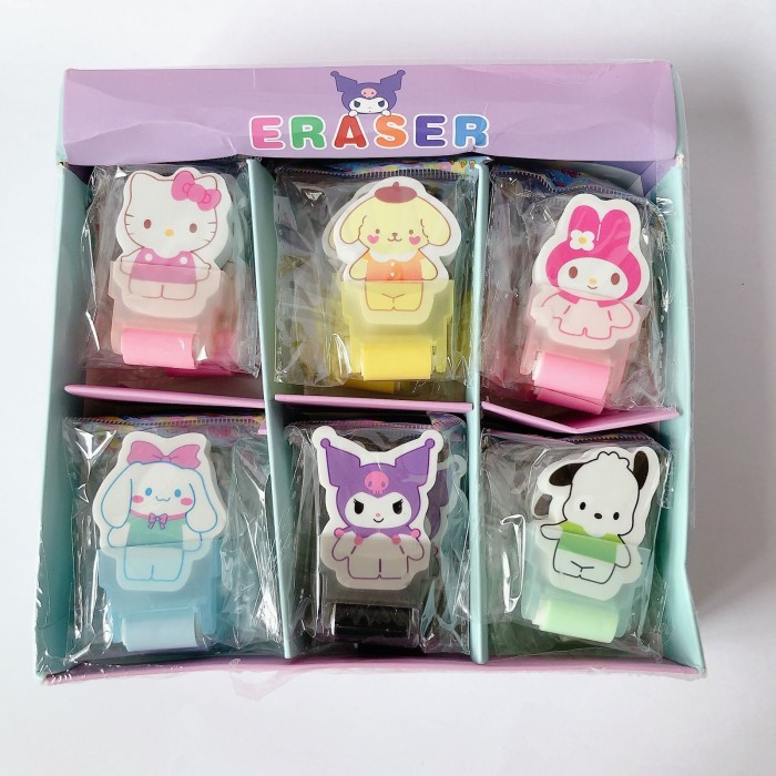 

Roller Eraser Motif Karakter Sanrio Alat Tulis Sekolah Penghapus