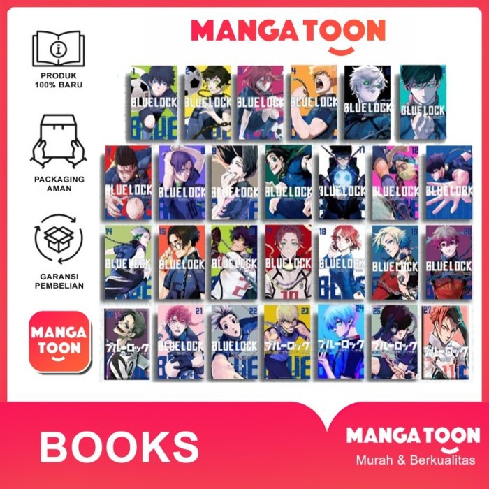 Komik Blue Lock, Vol 1 - 33 (BAHASA INDONESIA) - MangaToon