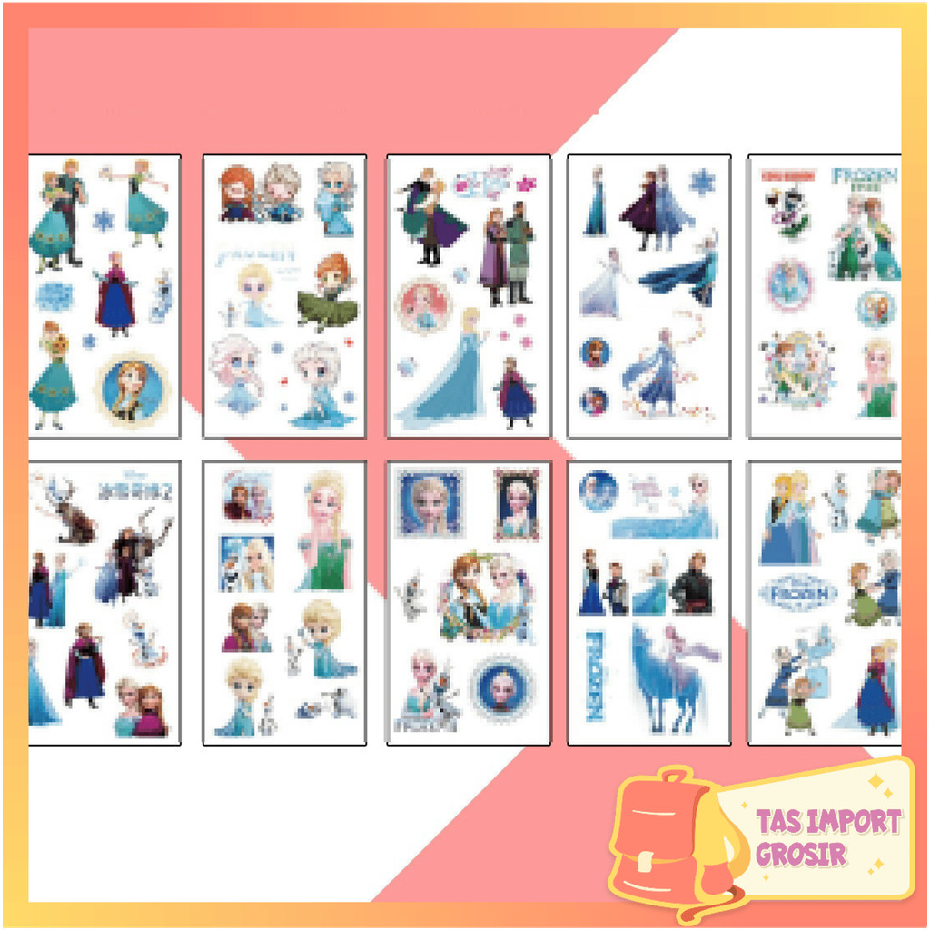 

Tas Import - 6607 Stiker Kartun Lucu / Stiker Kartun Anak / Stiker Motif Lucu / Stiker Mainan Tempel / Sticker Anak / 7 Stiker Anak-Anak