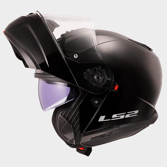 Helm LS2 FF908 Strobe 2 II Matt Black Modular Double Visor