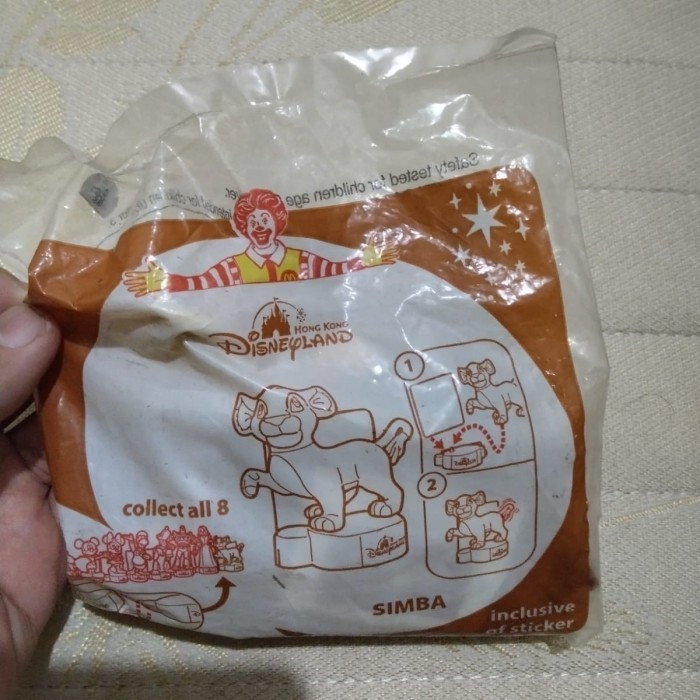 JK562 Simba The Lion King Happy Meal MC Donalds RARE
