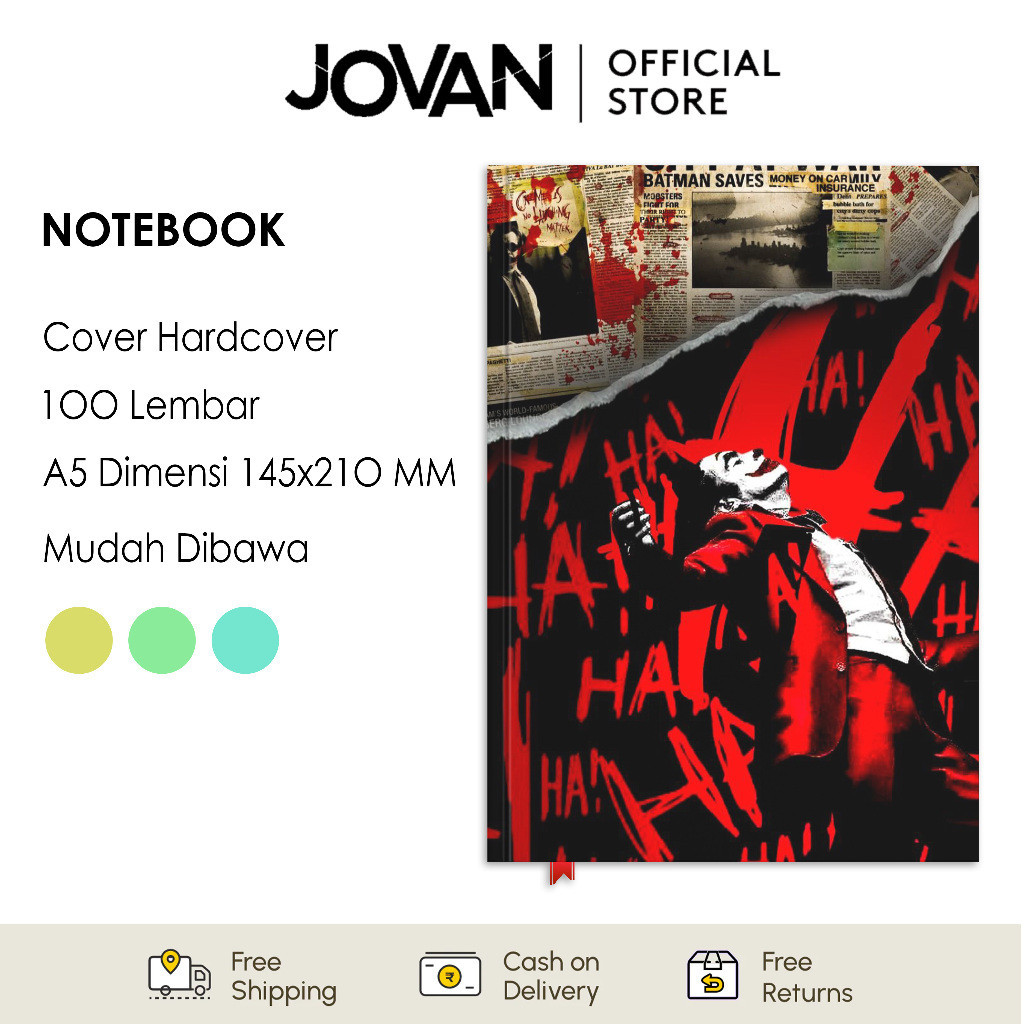 

Notebook Hardcover Custom Batman 11 Buku Tulis Catatan Note Agenda Planner Jurnal Diary Notebook Anime