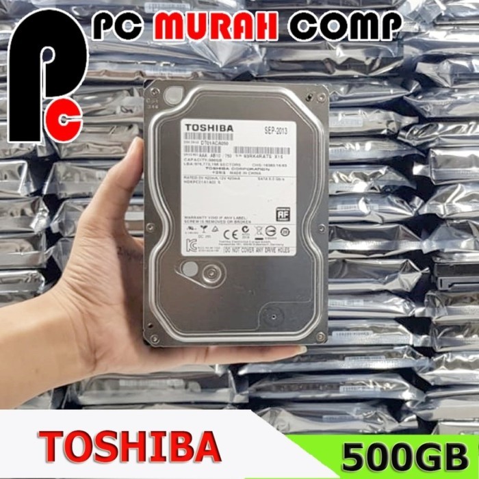 Harddisk PC 500GB SATA HITACHI - 500GB TOSIBA