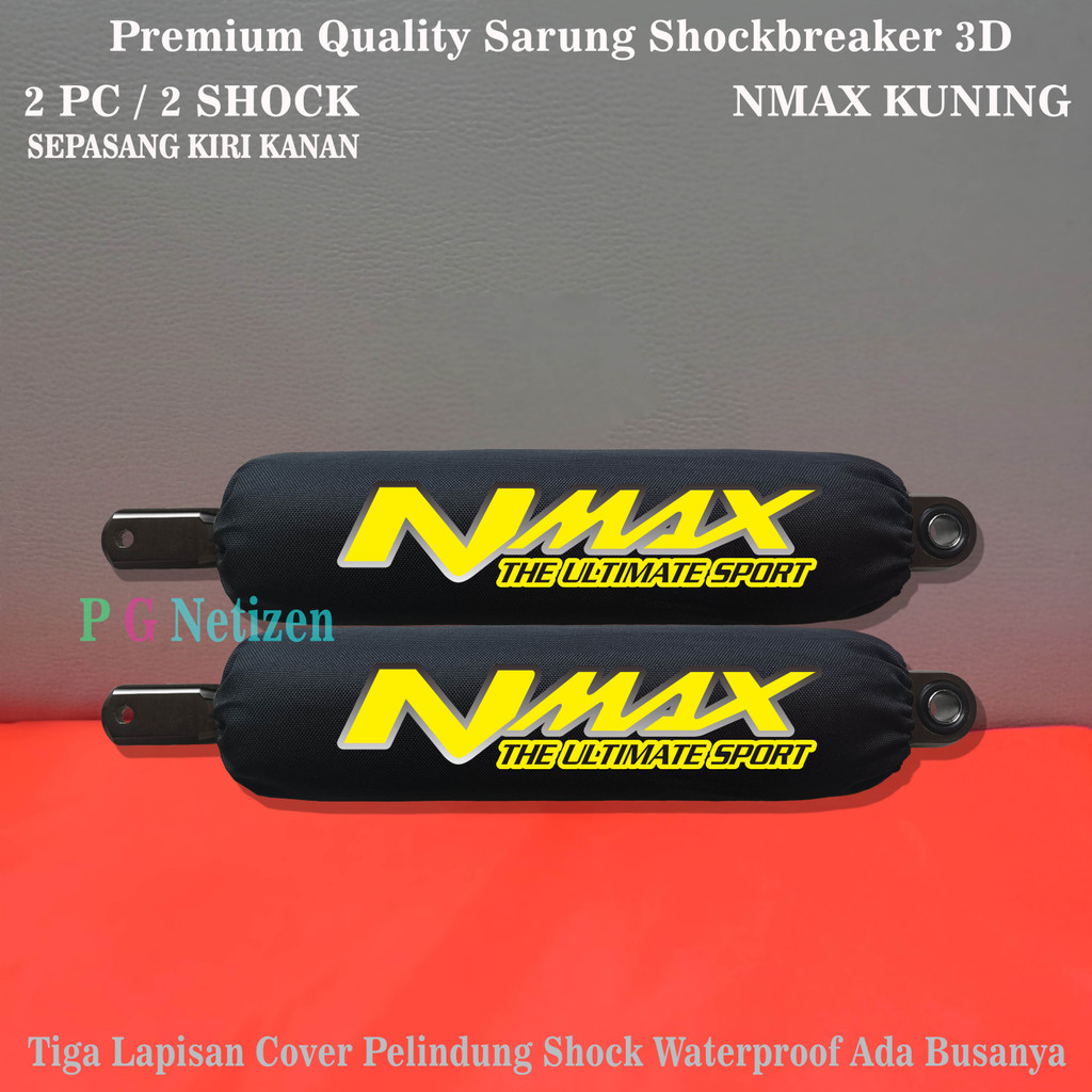 SARUNG SHOCK BREAKER MOTOR NMAX COVER SOKBREKER SARUNG PELINDUNG SHOCKBREAKER BELAKANG YAMAHA NMAX W