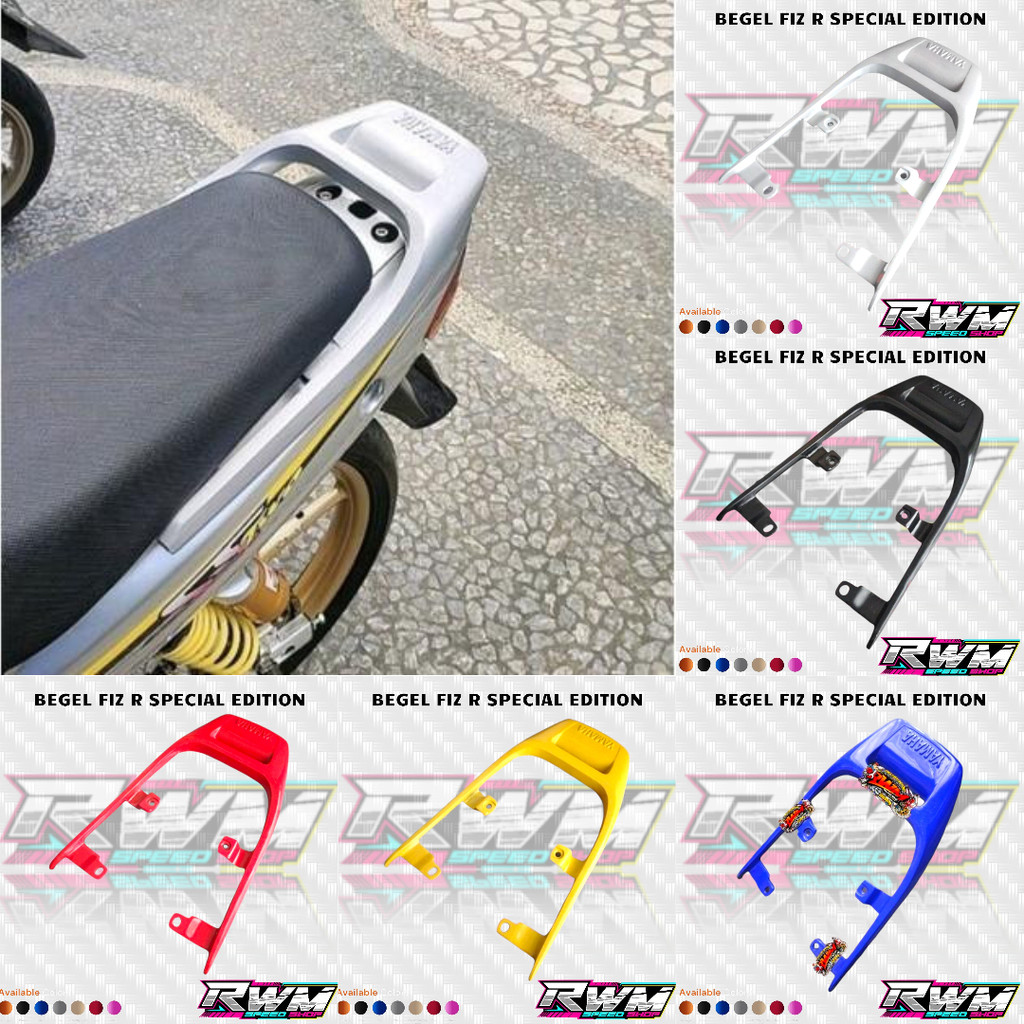 Behel Begel Pegangan Belakang Planger FizR Fiz R Vega Force 1 One SE Special Edition Repro Original