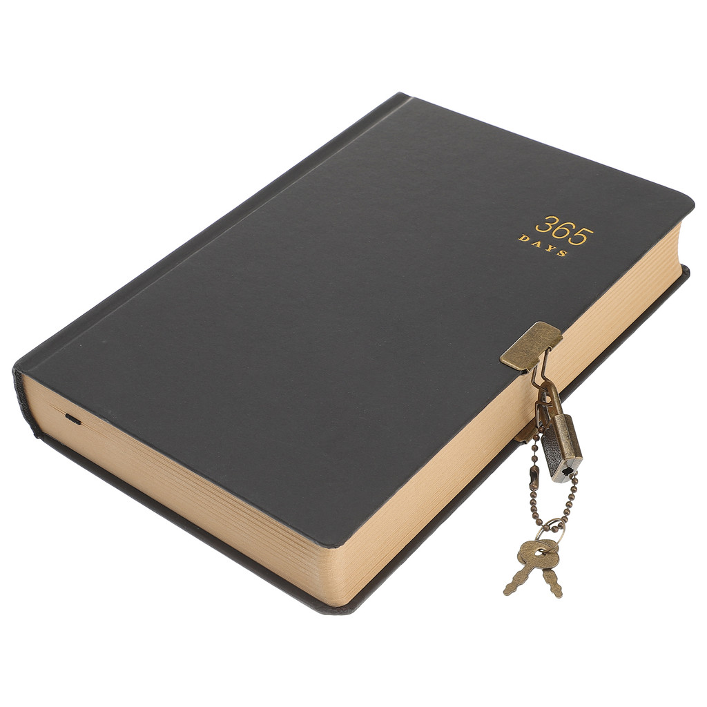 

Lockable Diary Notebook Personal Journal Planner Writing Pad Student Teacher Travel Use Portable Stationery With