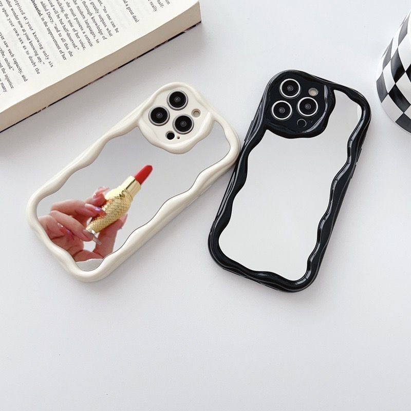 NEW  WAVE MIRROR VIVO T1 5G Y75  CASE CERMIN KACA GELOMBANG