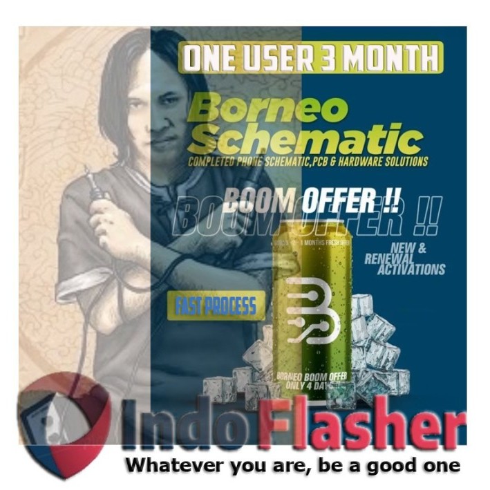 promo  -Activation Schematic Borneo Skematik Borneo Hardre Solution 3 Bulan - 3 Bulan