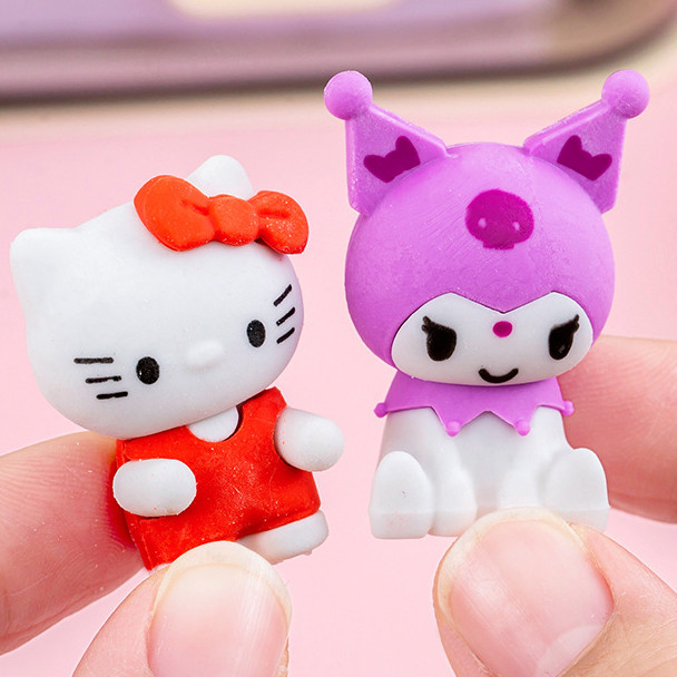 

[ CRATK ] PENGHAPUS IMUT DALAM KOTAK MIKA / 1SET ISI 4PCS PENGHAPUS MOTIF KAWAII LUCU DAN MENGGEMASKAN / PENGHAPUS BOX SET 4 IN 1 / RUBBER ERASER BOX MIKA SET
