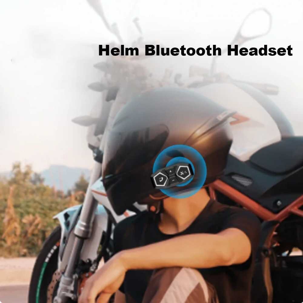 Arikasen Headset Helm Bluetooth Call Music IPX6 1200mAh - X-11