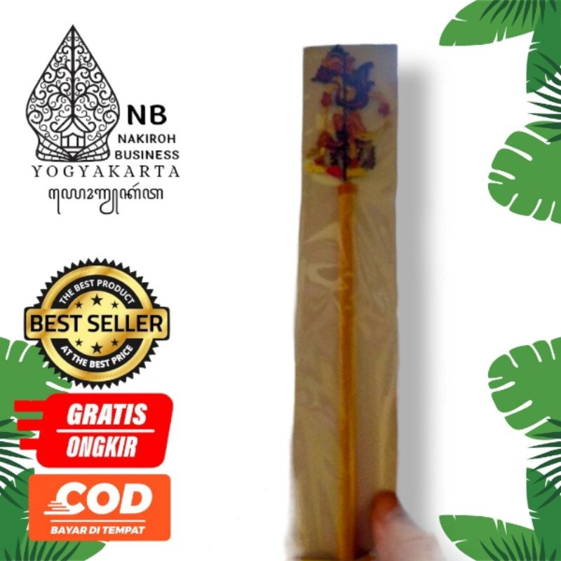 Souvenir Pensil Wayang Kulit ASLI Khas Yogyakarta Kerajinan Jogja