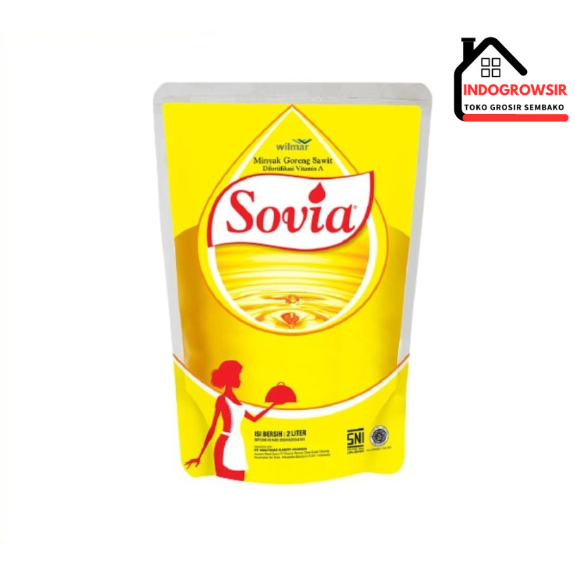 

Sovia Minyak Goreng Sawit Premium Cooking Oil Pouch 2 L