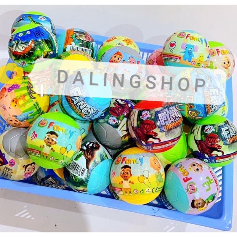 Dalingshop Mainan LOL Surprise Egg Telur Berhadiah Fancy / Bola Berhadiah Fancy Anak Laki Laki Perem