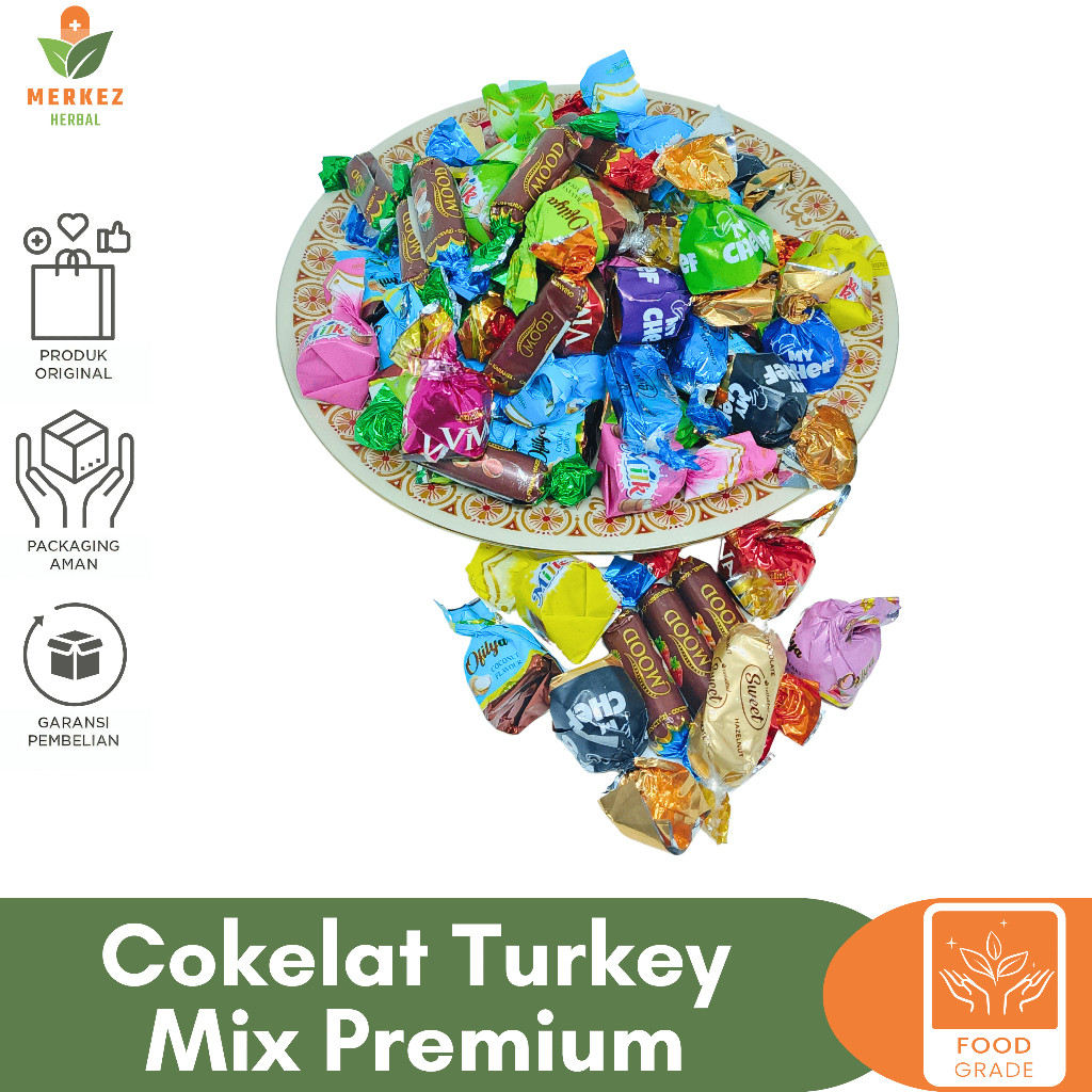 

Coklat Arab Truffle Mix 1Kg Premium Asli | Aneka Cokelat Turki Turkey Oleh Oleh Haji dan Umroh