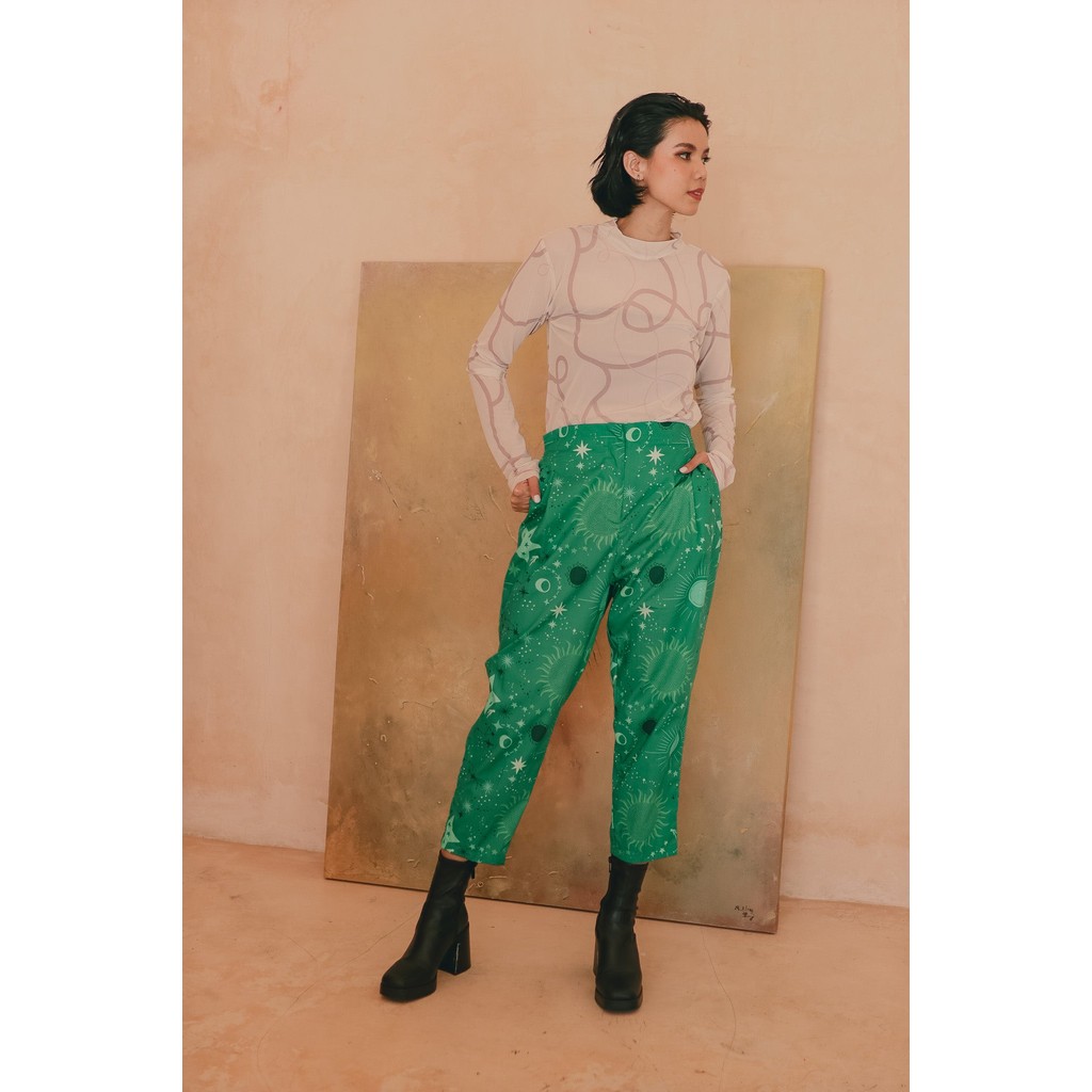 Calla The Label - Calla x Adinia Pants in Green.