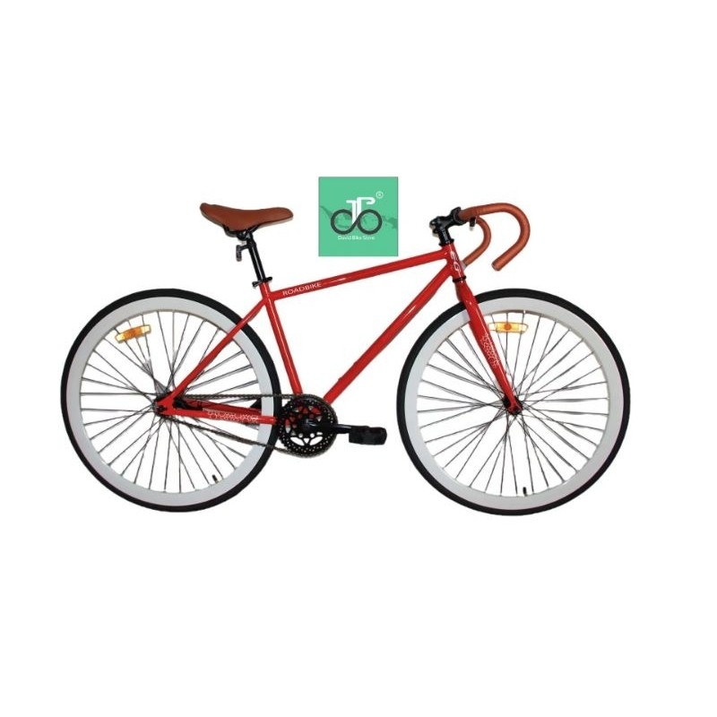 Sepeda Fixie 700c Roadbike Balap EG Evergreen Torpedo