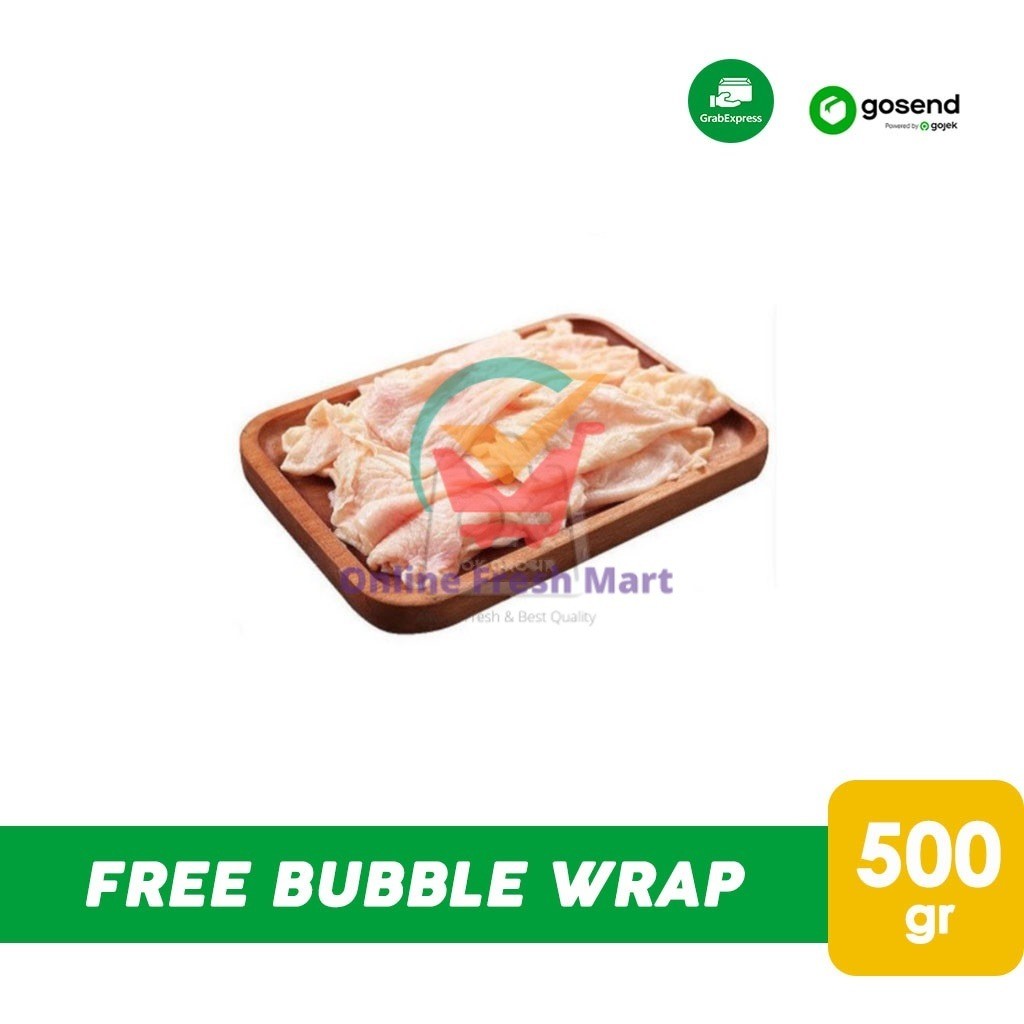 

Kulit Ayam Mentah 500gr (KHUSUS INSTANT) - Online Fresh Mart Denpasar