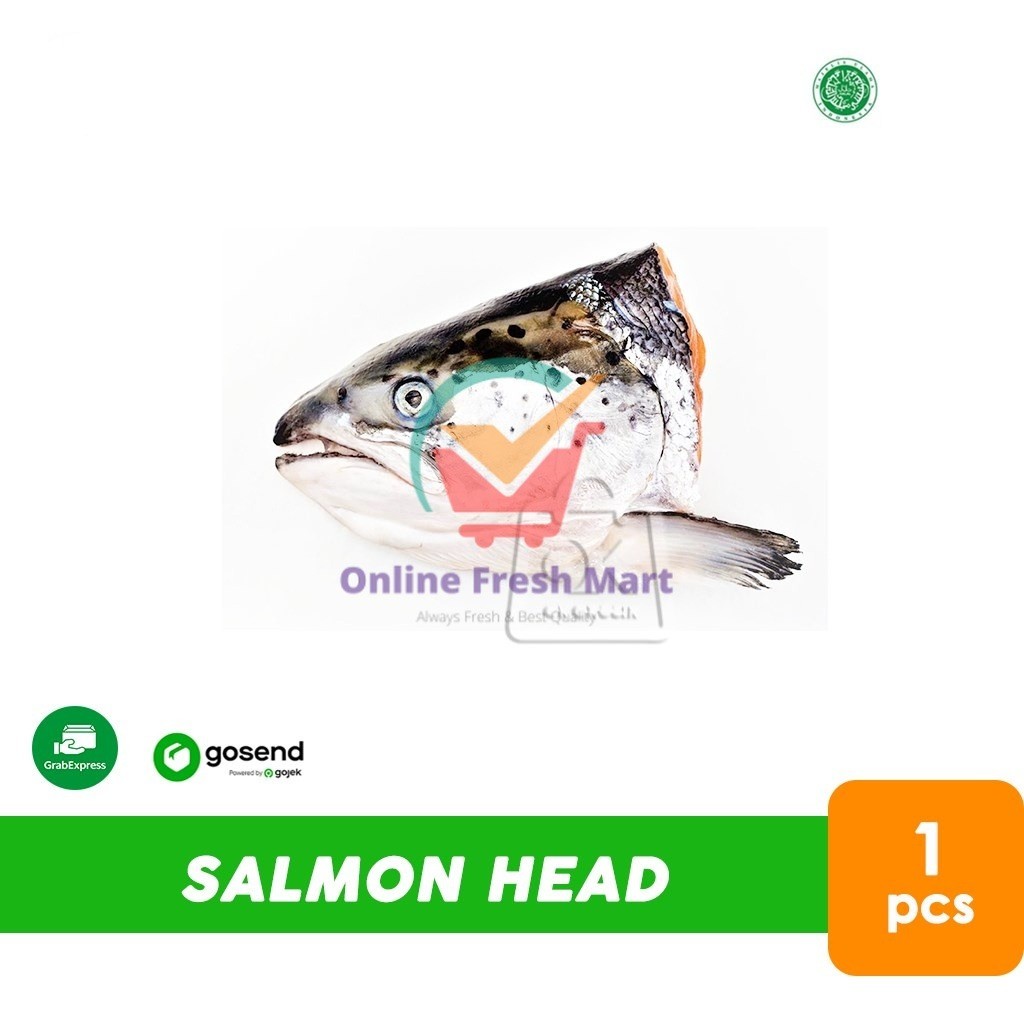

Salmon Head / Kepala Salmon (KHUSUS INSTANT) - Online Fresh Mart Denpasar