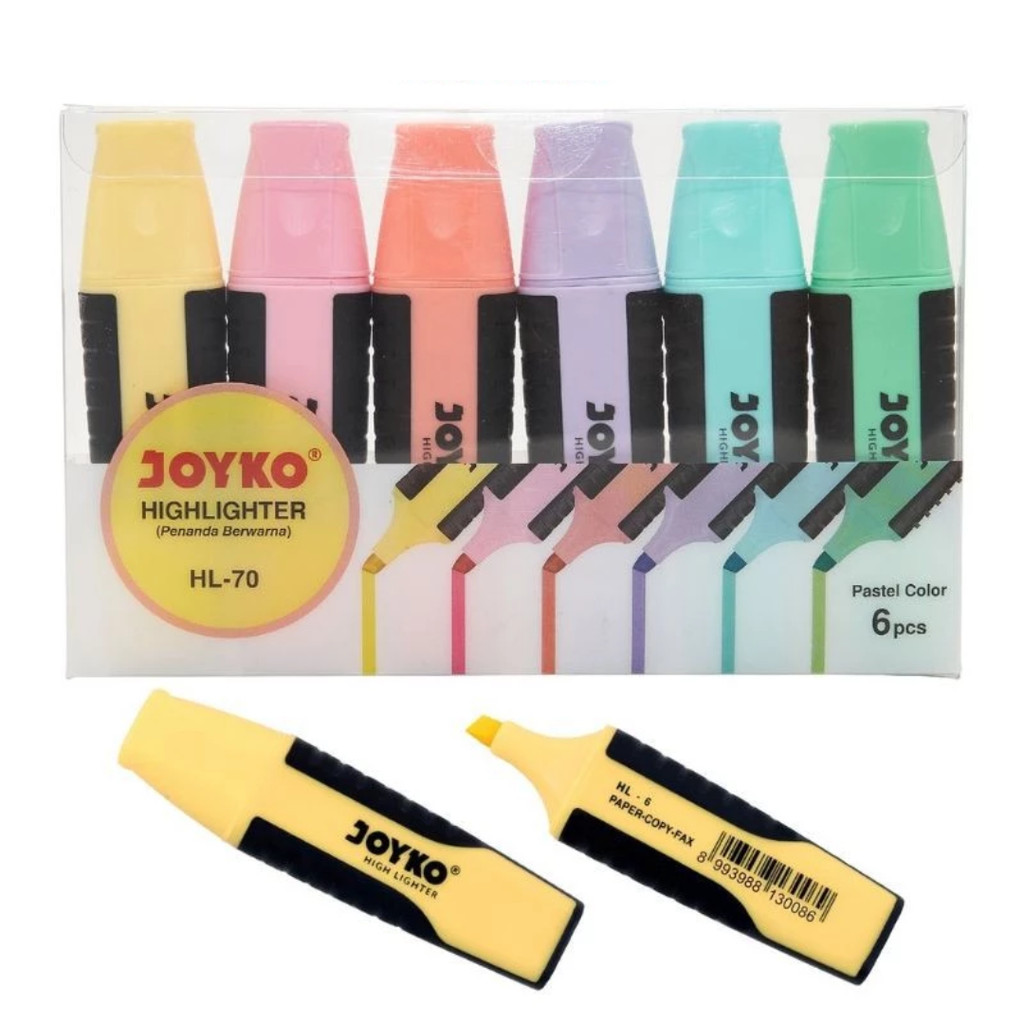 

Highlighter Pastel JOYKO HL-70 (6pc)