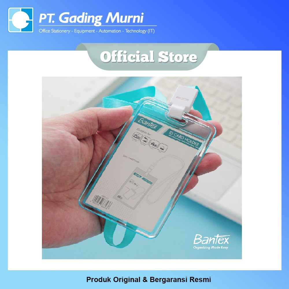 

BANTEX ID CARD TRANSPARANT PORTRAIT + LADYARD 8868