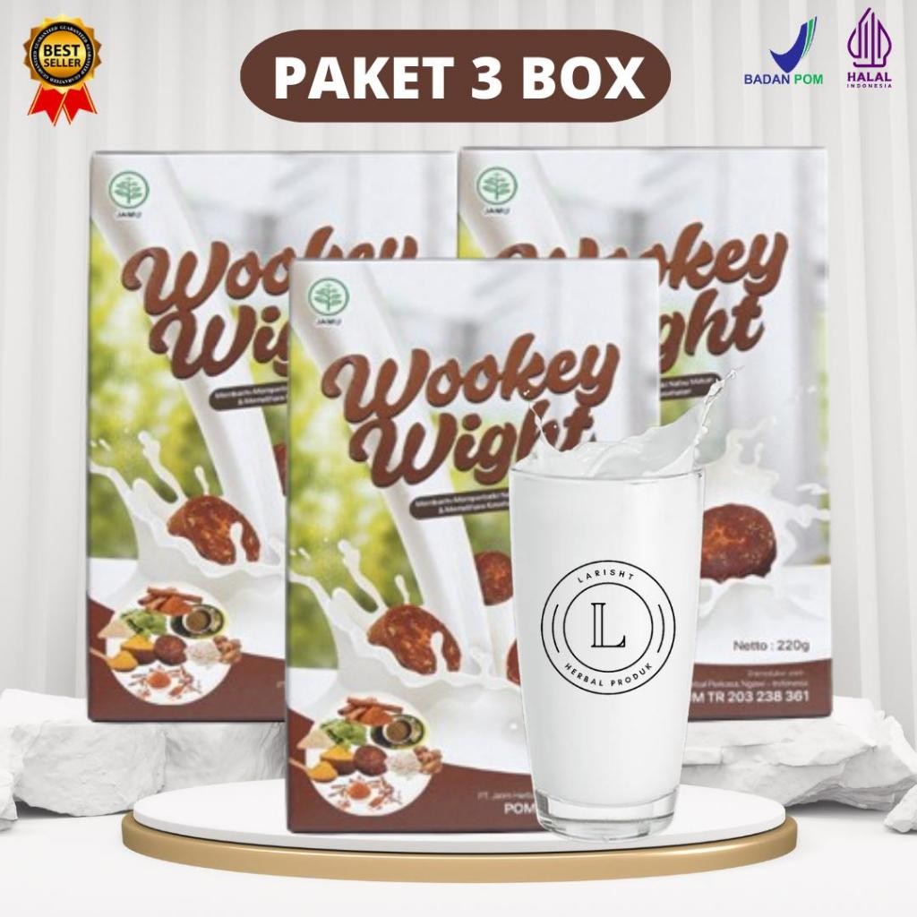 

PAKET HEMAT (3 BOX) - Wookey Weight Susu Penambah Berat Badan Paket 3pcs Paket Sehat