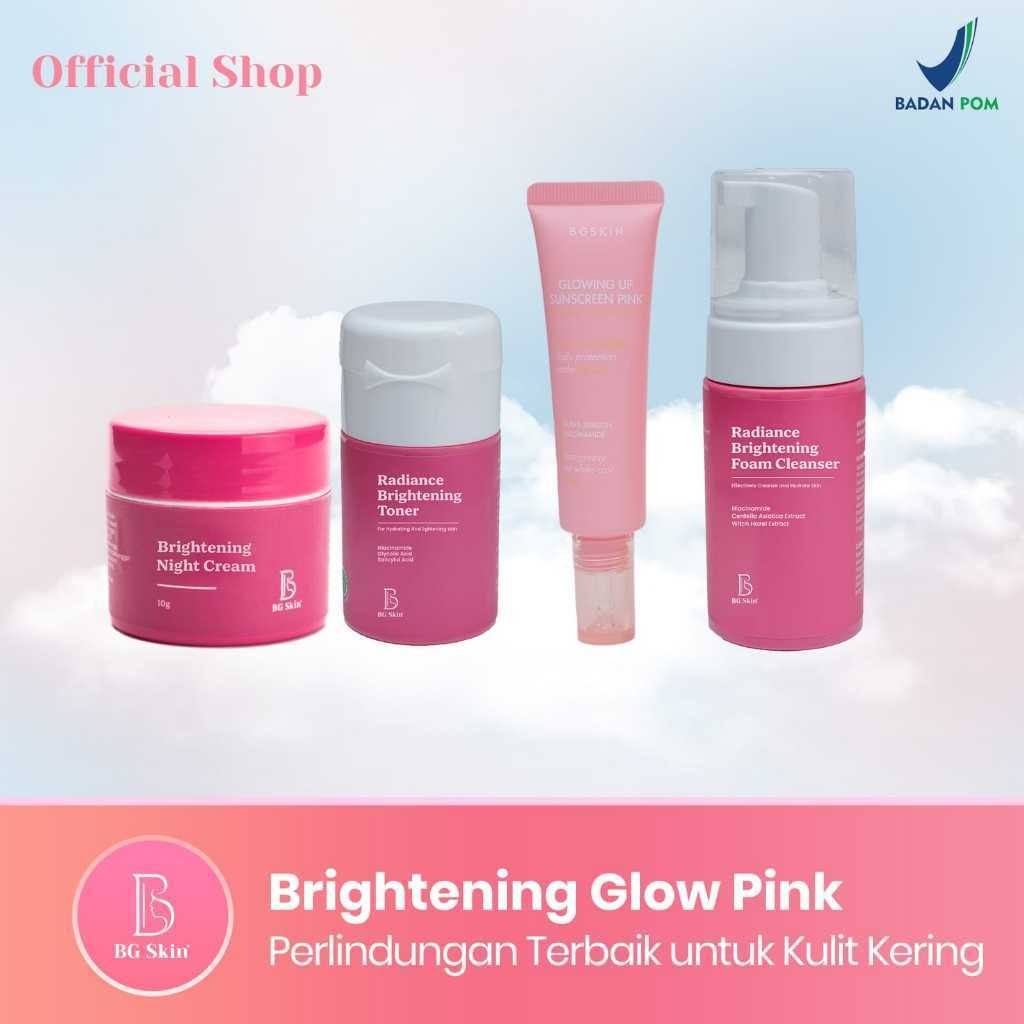 BG Skin All Paket Perawatan Wajah Lengkap/BG Skin Paket Radiance Bright/BG Skin Paket Whitening Luxu