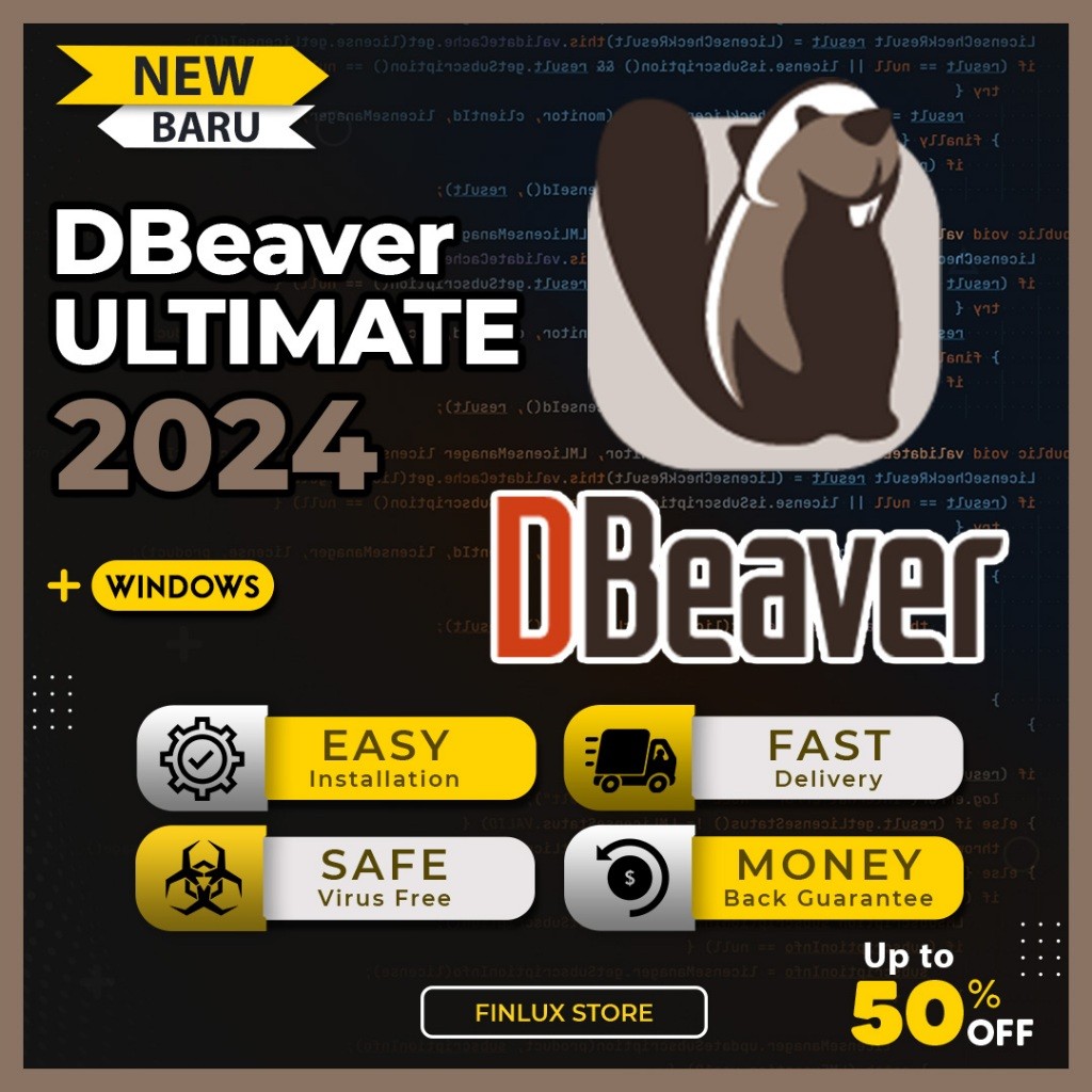 DBeaver 24.0 Ultimate Edition – Lisensi Lifetime 2024 untuk Windows