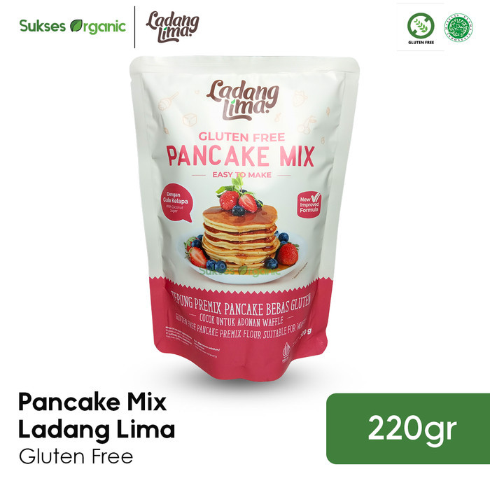 

✨TERLARIS -Gluten Free Pancake Mix/Ladang Lima/220gr