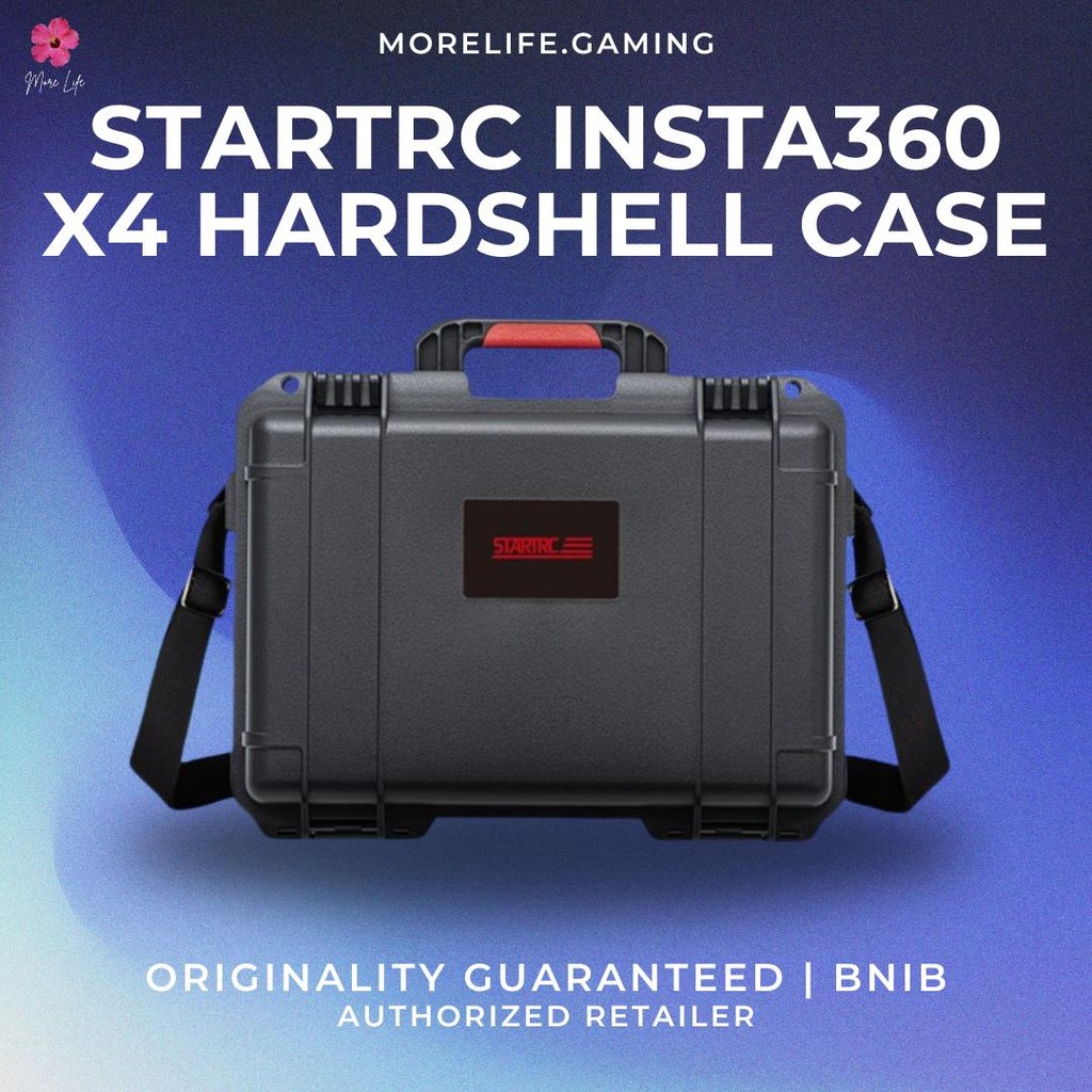 STARTRC INSTA360 x4 Hardshell Case, Tas waterproof INSTA360 X4, Carry case INSTA360 X4