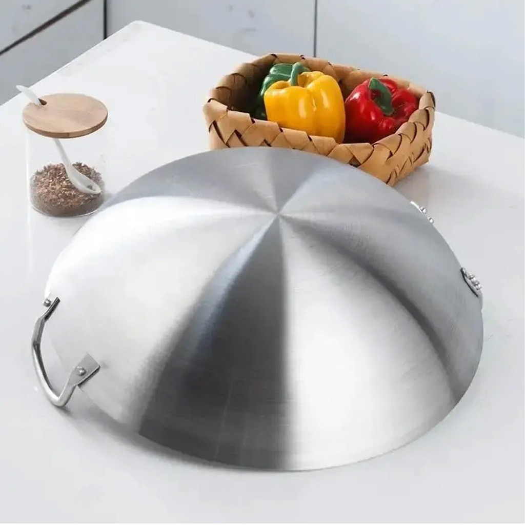 BEST SALE Wajan Kuali premium tebal/kuali Stainless steel/Wajan Griffin Stainless - Kuali Besar