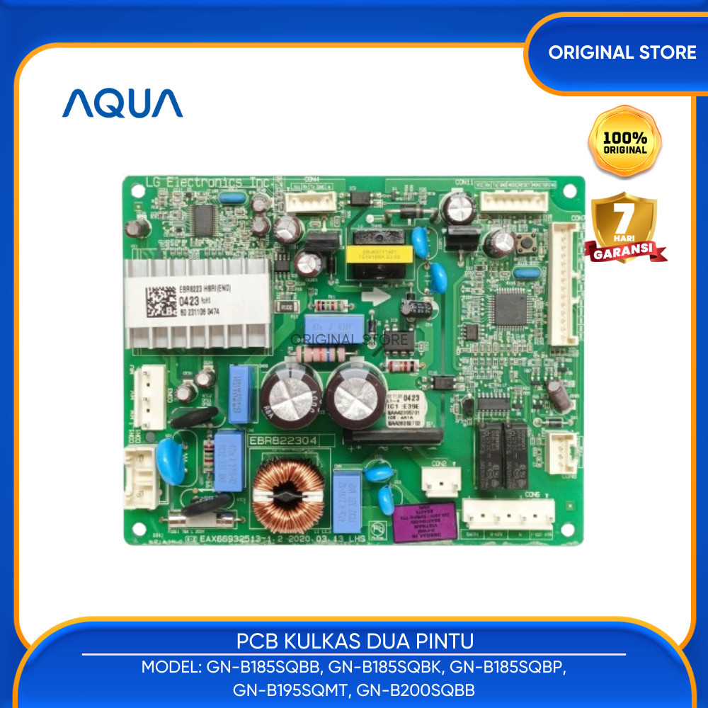 PAPAN PCB MODUL INVERTER KULKAS LG 2 PINTU EBR8223 EBR82230415 EBR82230423 EBR82230443