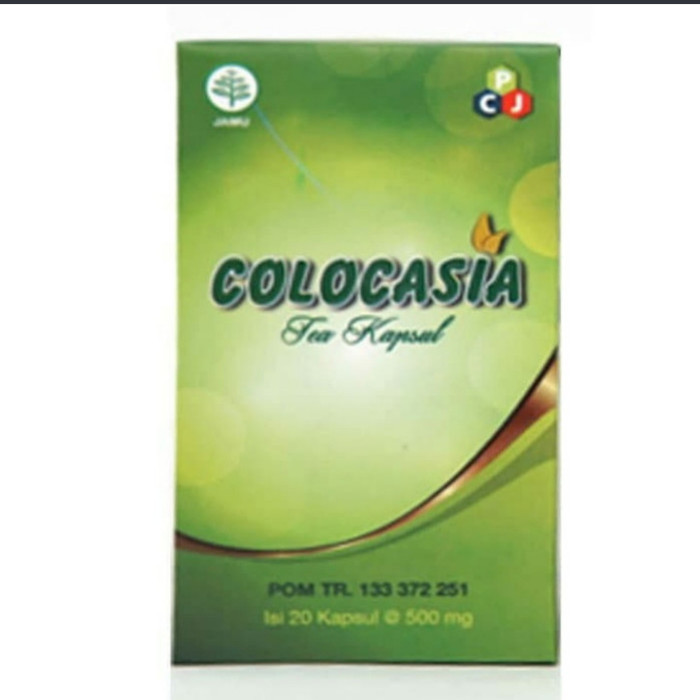 COLOCASIA Kapsul Penambah Cairan Lutut Sendi ORIGINAL Lejel - Herbal
