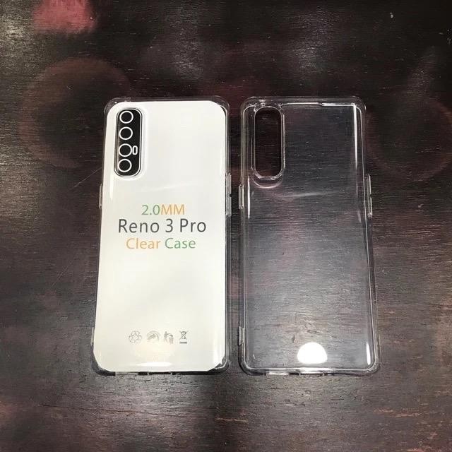 Hardcase Cocok Untuk HP Oppo Reno 3 Pro Slicon Space Original Bening