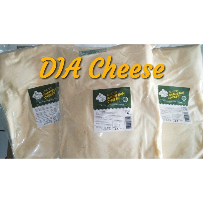 

[Premium] Grated Parmesan 1kg Green Valley Keju Bubuk / Powder - 1 pak