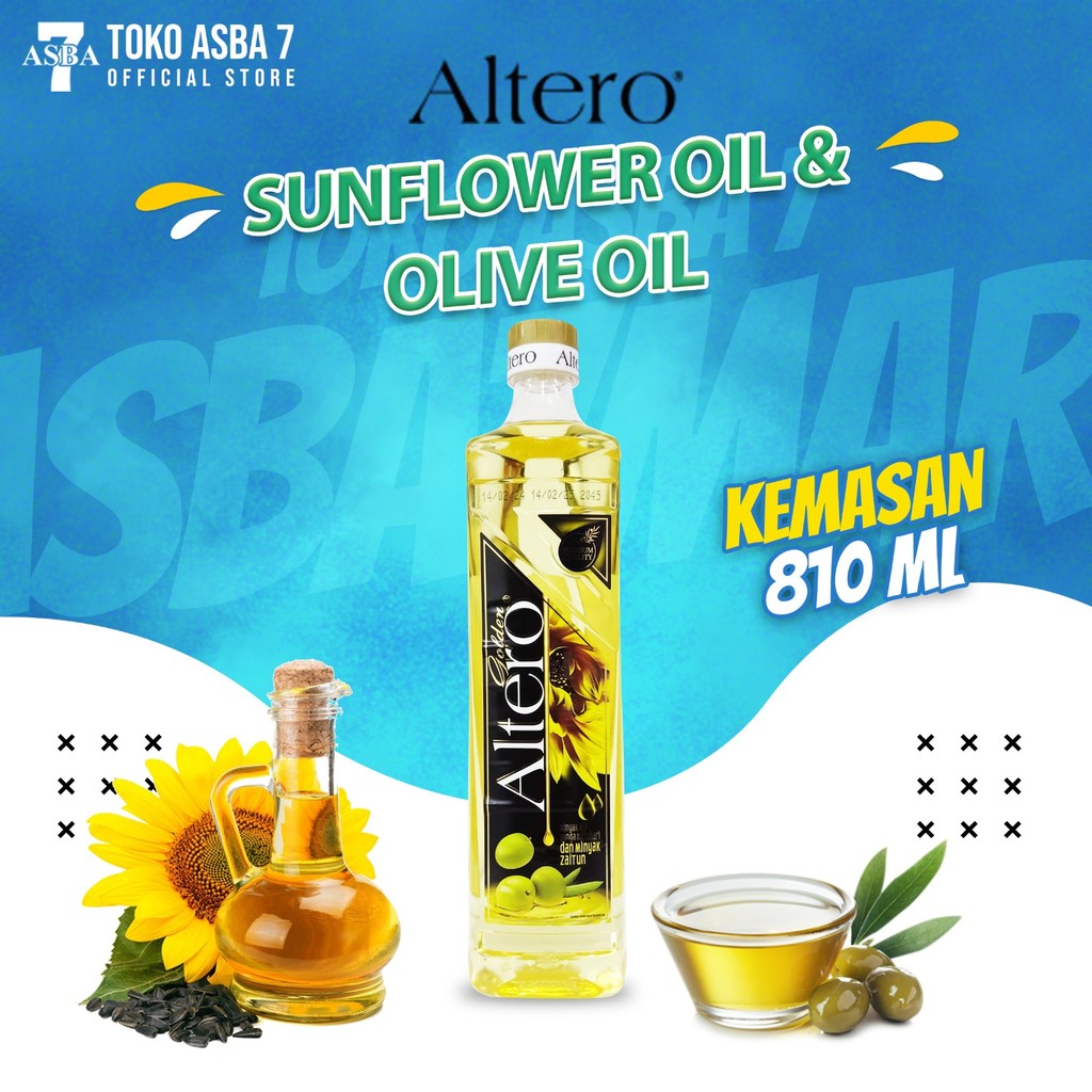 

ALTERO GOLDEN SUNFLOWER AND OLIVE OIL 810ML