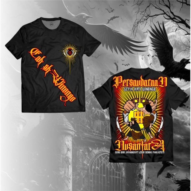Kaos Distro PSHW Persaudaraan SH Winongo Cah SH Winongo By FOXCLOTH
