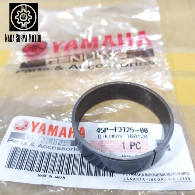 Metal slide bosh shock depan Byson karbu FI R25 MT25 45P-F3125-00 ORI