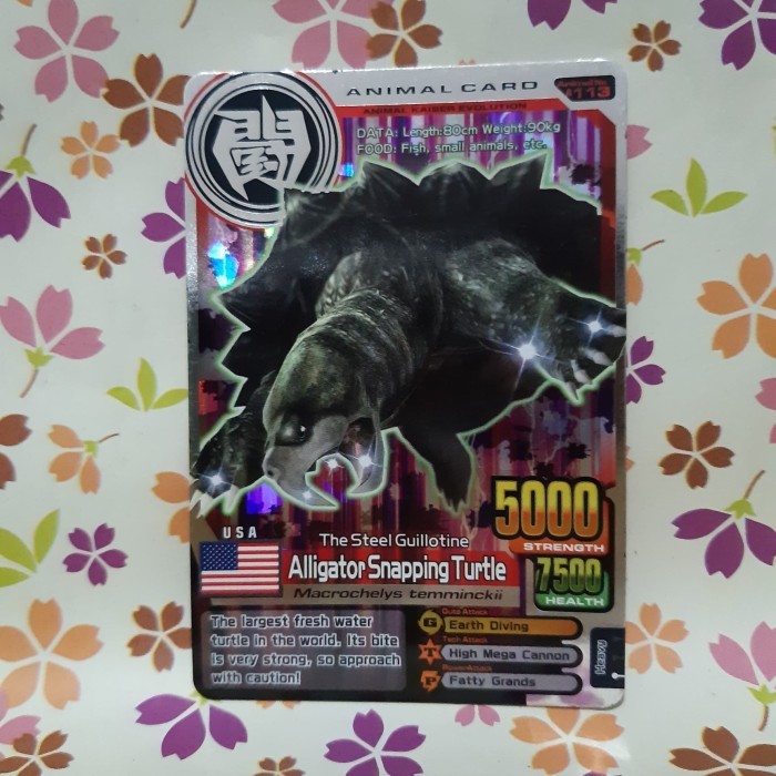 animal kaiser silver alligator snapping turtle evo 5 BEKAS