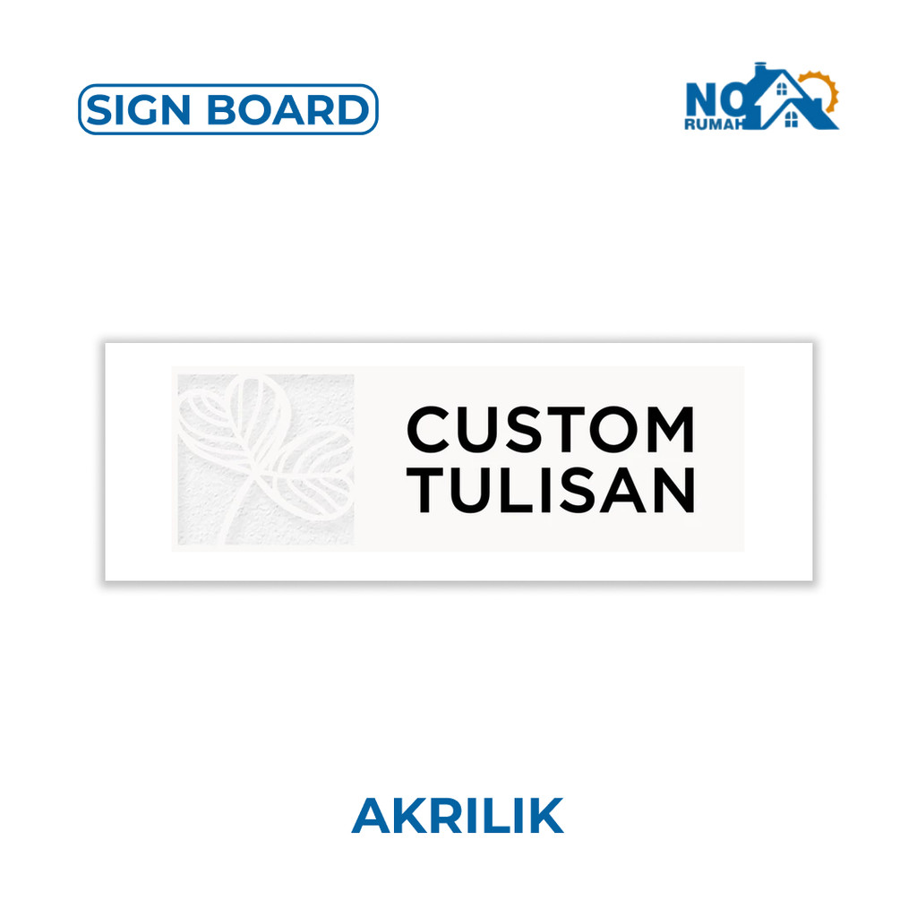 

Custom Sign Acrylic Tulisan Akrilik Signage Board Print Nama Petunjuk Ruangan Dinding Peraturan Otello Papan Tempel Acrilic Print Label Dinding Pintu Kantor Restoran Petunjuk Toko Cafe